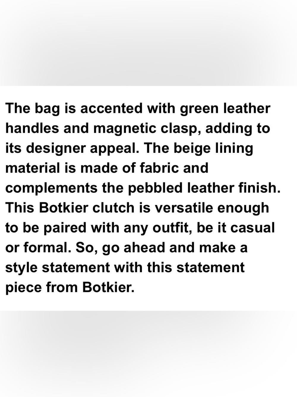 BOTKIER Cobble Hill M.C Leather Wristlet Clutch Wallet - Picture 8 of 8